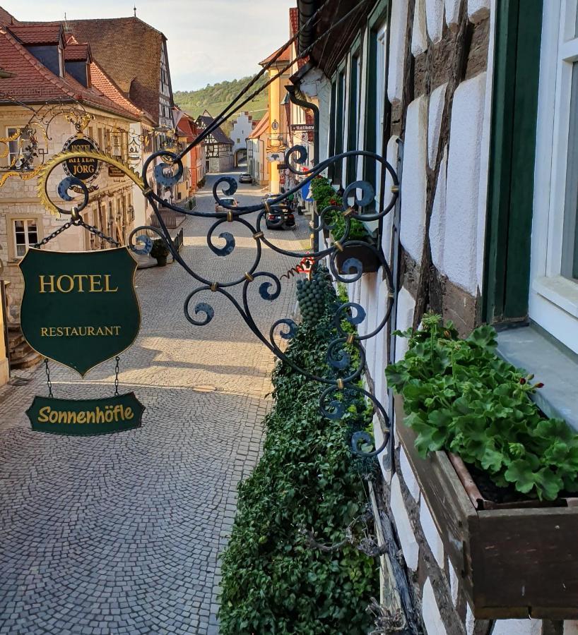 Hotel & Restaurant Sonnenhoefle Зомерхаусен Екстериор снимка